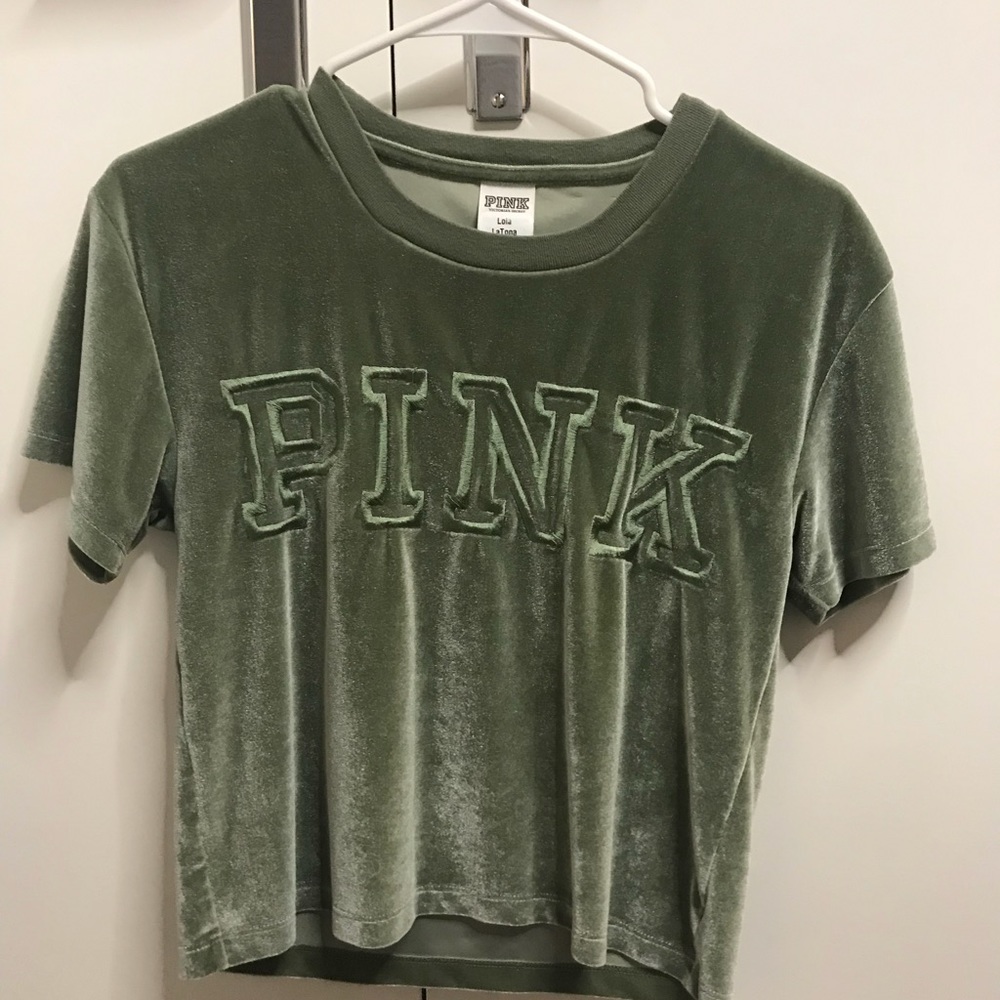 PINK Victoria’s Secret velvet T-Shirt